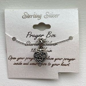 Prayer box necklace